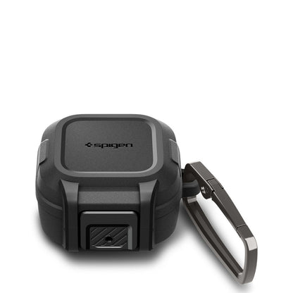 Étui Spigen Lock Fit pour Samsung Galaxy Buds4 / Buds4 Pro, Noir Mat ACS11202