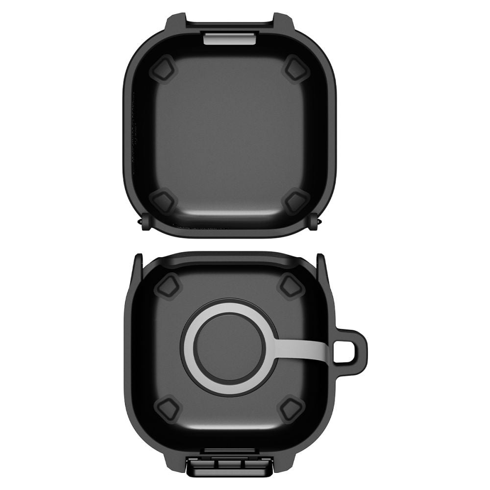 Étui Spigen Lock Fit pour Samsung Galaxy Buds4 / Buds4 Pro, Noir Mat ACS11202