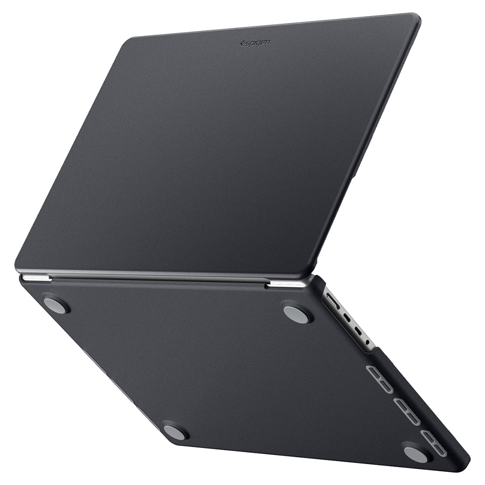 Coque Spigen Nano Pop pour Apple MacBook Pro 16 pouces (2026) / (2024) / (2023) / (2021), Noire ACS11275