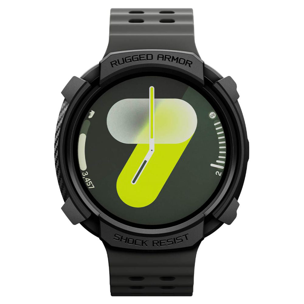 Étui Spigen Rugged Armor pour Samsung Galaxy Watch8 40mm, Noir ACS10004