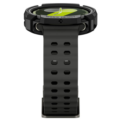 Étui Spigen Rugged Armor pour Samsung Galaxy Watch8 40mm, Noir ACS10004