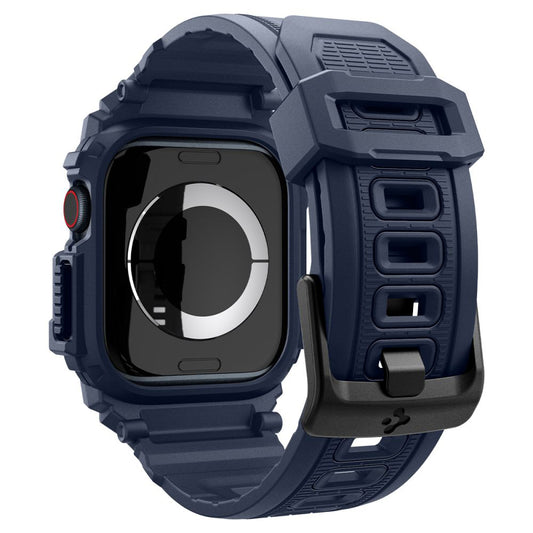 Étui Spigen Rugged Armor Pro pour Apple Watch Series 10 46mm, Bleu Marine