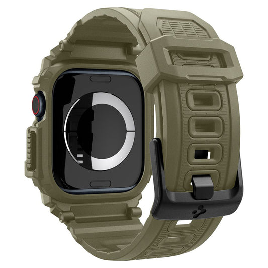 Étui Spigen Rugged Armor Pro pour Apple Watch Series 10 46mm, Kaki ACS08608