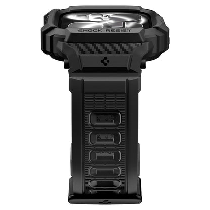 Coque Spigen Rugged Armor Pro pour Apple Watch Series 12 42mm, Noir Mat ACS11883