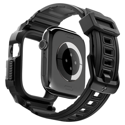 Coque Spigen Rugged Armor Pro pour Apple Watch Series 12 46mm, Noir Mat ACS11894