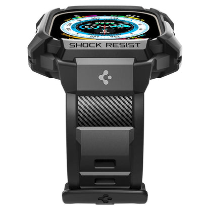 Étui Spigen Rugged Armor Pro pour Apple Watch Ultra Series, Noir