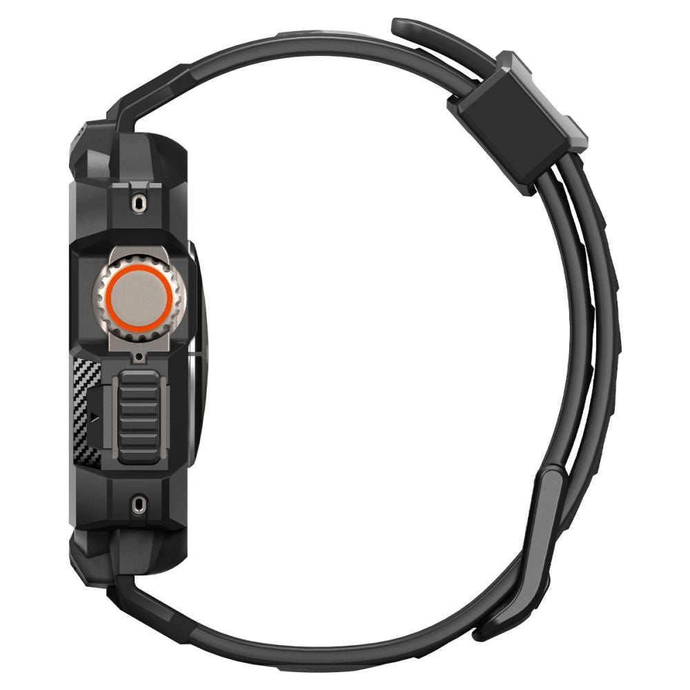 Étui Spigen Rugged Armor Pro pour Apple Watch Ultra Series, Noir