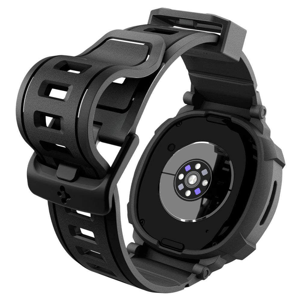 Housse Spigen Rugged Armor Pro pour Samsung Galaxy Watch8 40mm, Noir Mat ACS10005