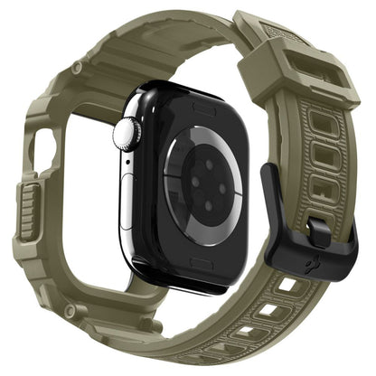 Étui Spigen Rugged Armor Pro V2 pour Apple Watch Series 10 46mm, Kaki