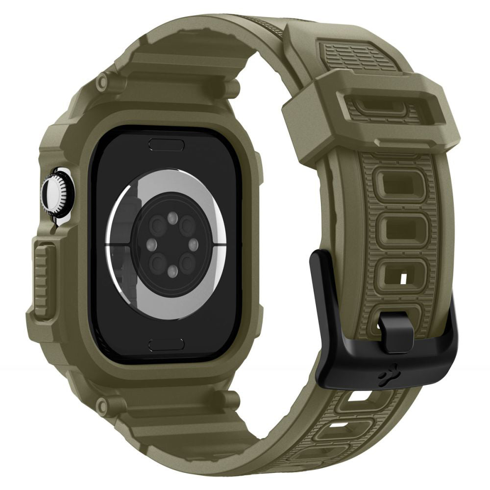 Étui Spigen Rugged Armor Pro V2 pour Apple Watch Series 10 46mm, Kaki
