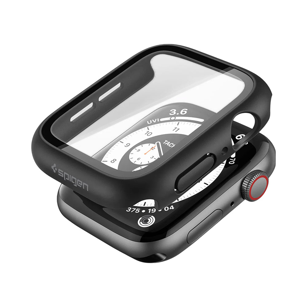 Coque Spigen Thin Fit 360 pour Apple Watch Series 40mm, Noire ACS11593