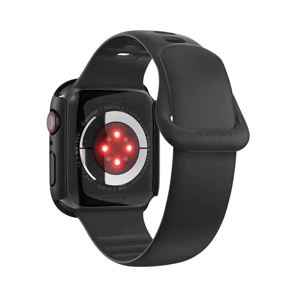 Spigen Thin Fit 360 Case for Apple Watch Series 44mm, Black ACS11592