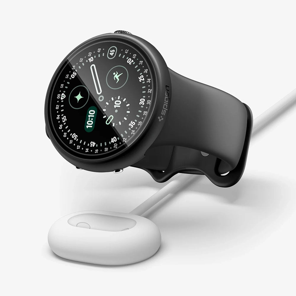 Coque Spigen Thin Fit 360 pour Google Pixel Watch 45mm Series, Noire ACS11746