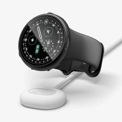 Coque Spigen Thin Fit 360 pour Google Pixel Watch 45mm Series, Noire ACS11746