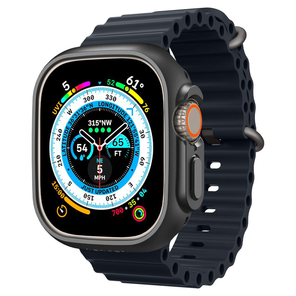 Coque Spigen Thin Fit pour Apple Watch Ultra Series, Noire ACS05458