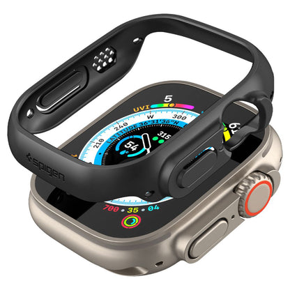 Coque Spigen Thin Fit pour Apple Watch Ultra Series, Noire ACS05458