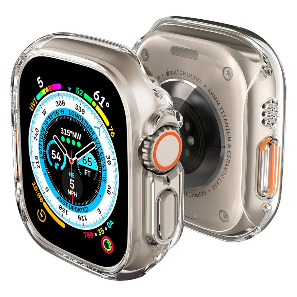 Spigen Thin Fit Case for Apple Watch Ultra Series, Transparent ACS05917