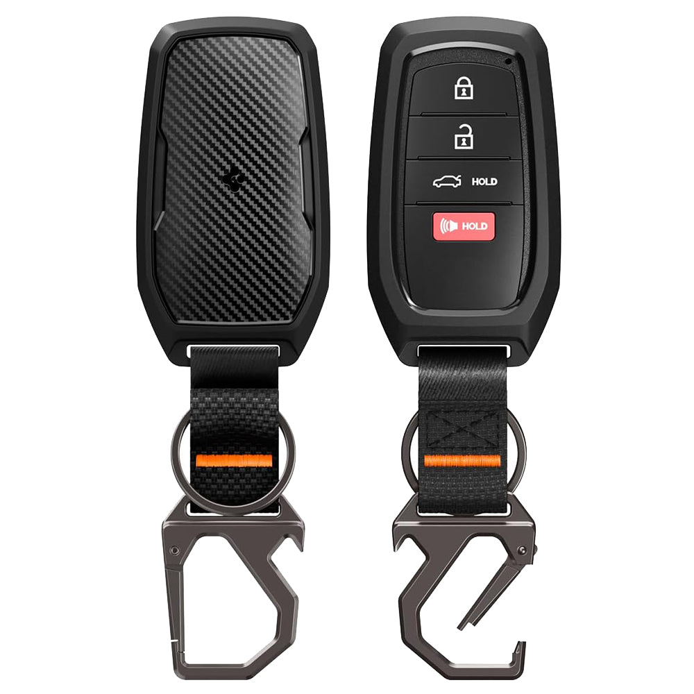 Housse de clé auto Spigen TK100 pour Toyota Smart, noire ACS11366