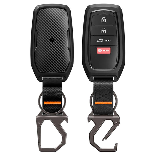 Housse de clé auto Spigen TK100 pour Toyota Smart, noire ACS11366