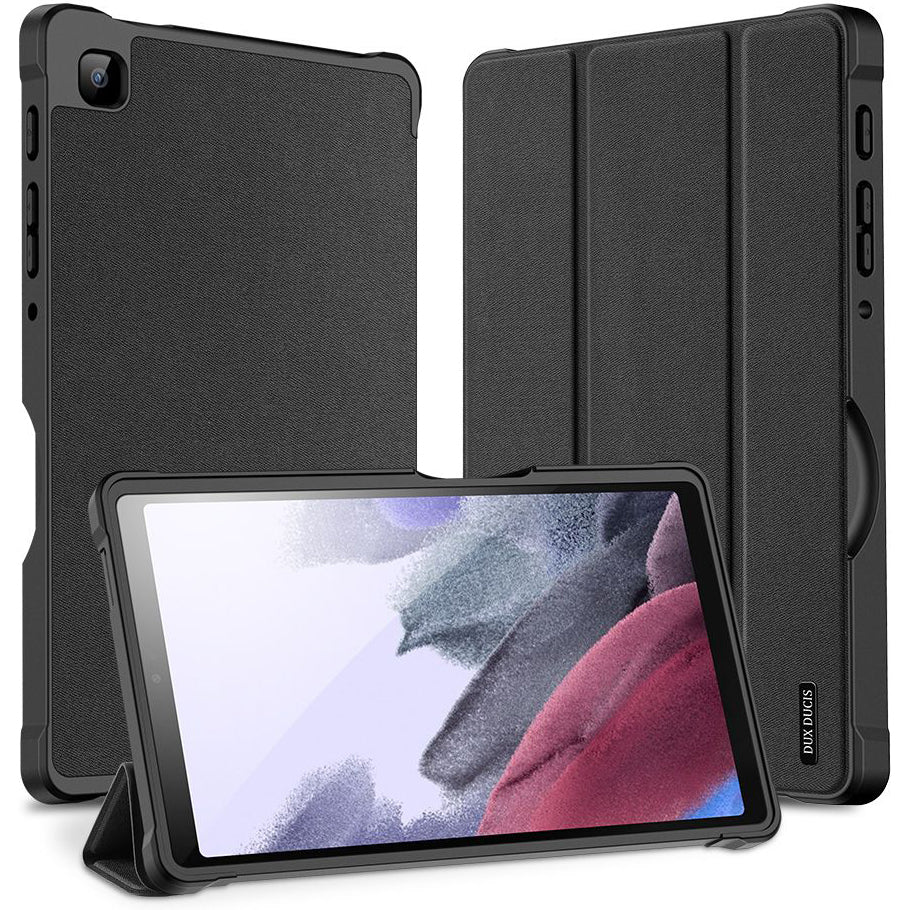 Etui pour Samsung Galaxy Tab A7 Lite, DUX DUCIS, Domo, Noir