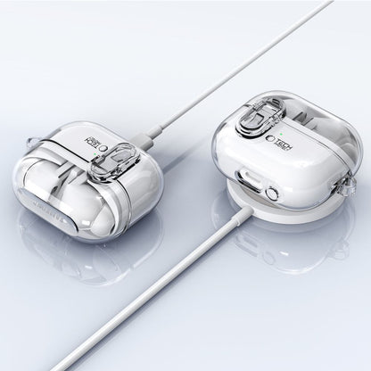 Étui Tech-Protect Flexair pour Samsung Galaxy Buds3 FE / Buds3 Pro / Buds3, Transparent