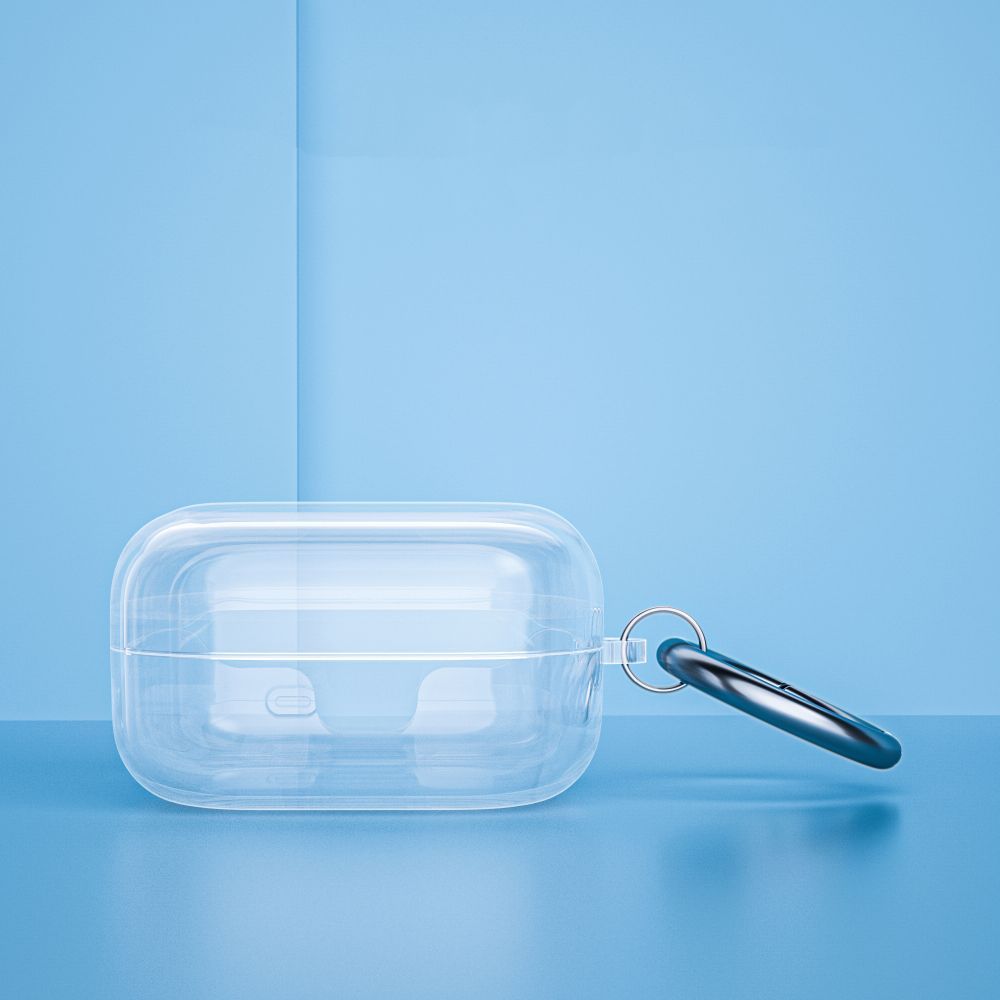 Coque Tech-Protect Flexair pour Samsung Galaxy Buds4 / Buds4 Pro, Transparente