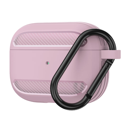 Coque Techsuit Carbon pour Apple AirPods 3, Rose