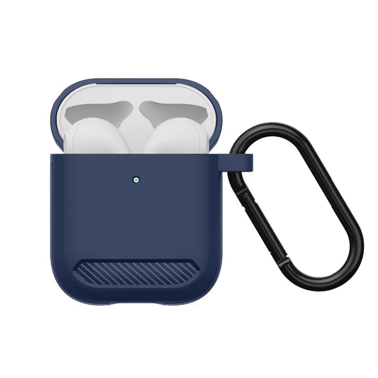 Coque Techsuit Carbon pour Apple AirPods Gen 2 / Gen 1, Vert