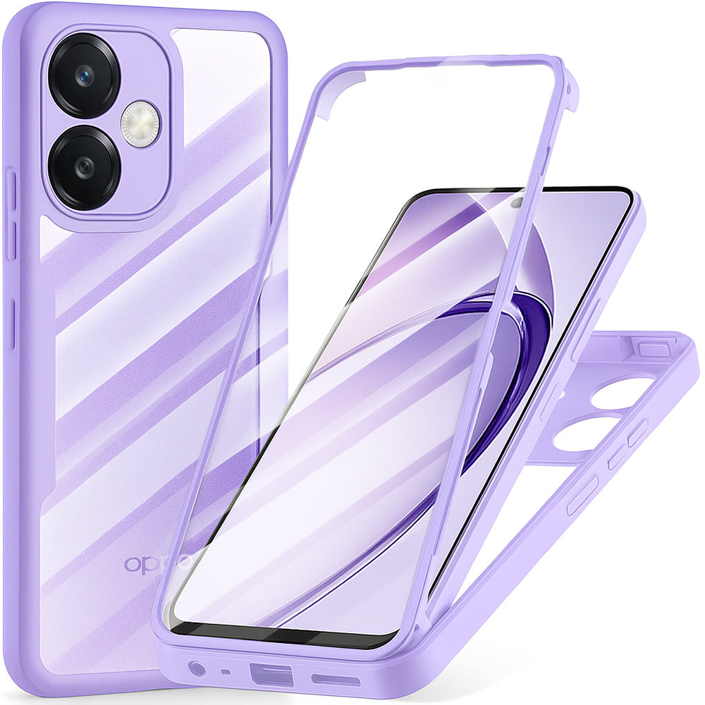 Coque pour Oppo A3 4G / A3 5G, Techsuit, ColorVerse 360, Violet