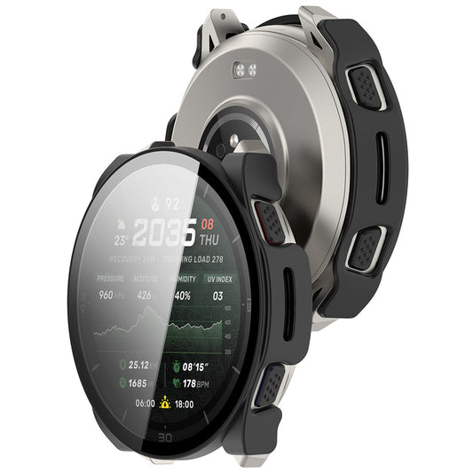 Techsuit Defense360 Pro Case for Amazfit Cheetah 2 Ultra, Black