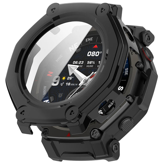 Étui Techsuit Defense360 Pro pour Amazfit T-Rex 3 Pro, Noir