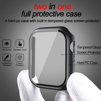 Coque Techsuit Defense360 Pro pour Apple Watch 7 45mm Series, Noire