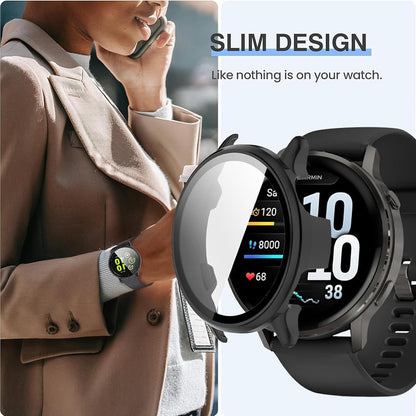 Étui Techsuit Defense360 Pro pour Garmin Venu 4 45mm, Beige