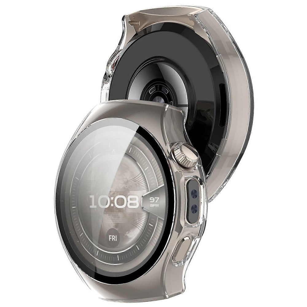 Coque Techsuit Defense360 Pro pour Huawei Watch 5 42mm, Transparente