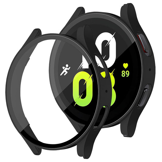 Coque Techsuit Defense360 Pro pour Samsung Galaxy Watch5 / Watch4 Série 44mm, Noire