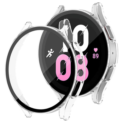 Coque Techsuit Defense360 Pro pour Samsung Galaxy Watch5 / Watch4 44mm Series, Transparente