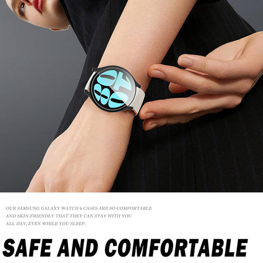 Coque Techsuit Defense360 Pro pour Samsung Galaxy Watch6 40mm, Noire