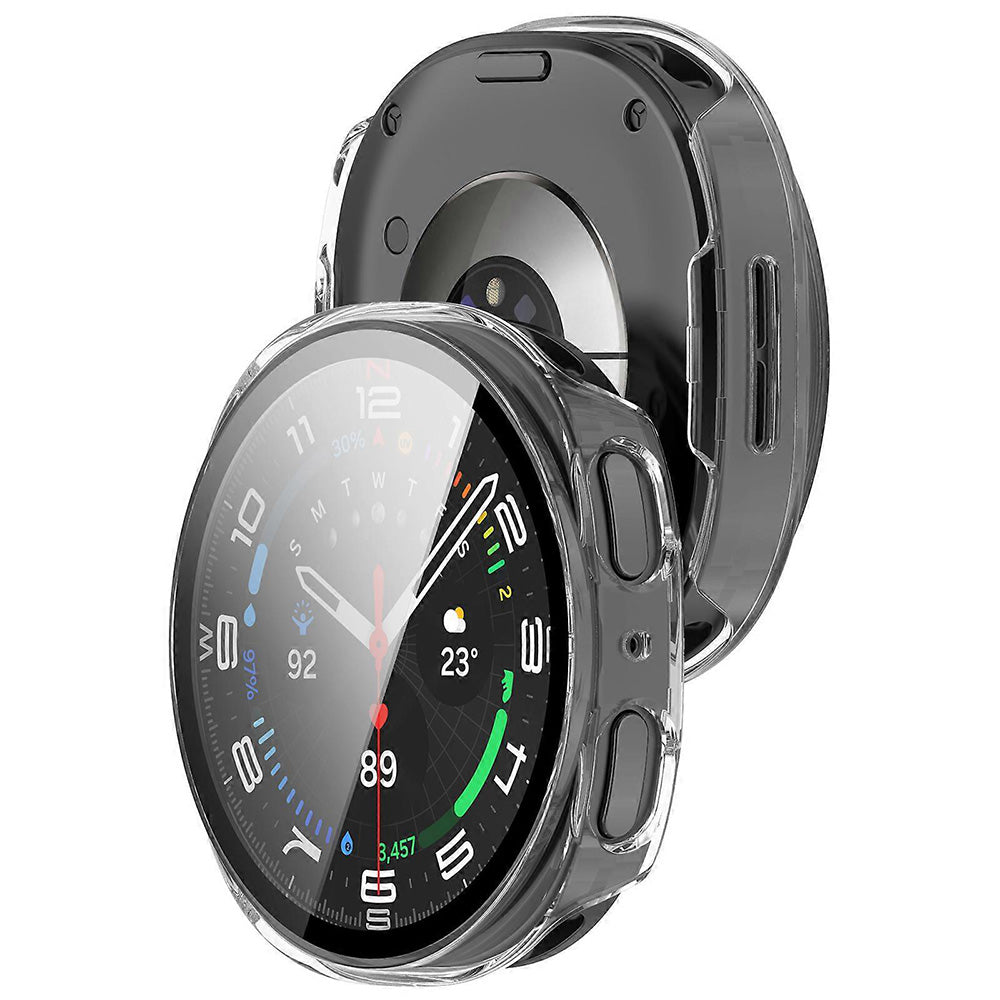 Coque Techsuit Defense360 Pro pour Samsung Galaxy Watch8 44mm, Transparente