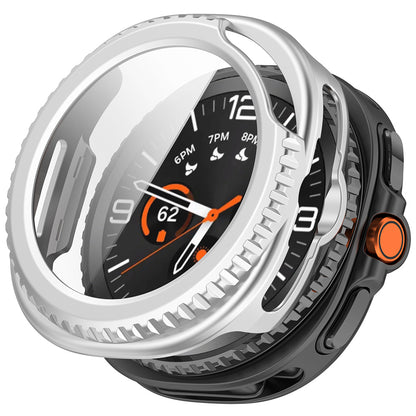 Coque Techsuit Defense360 Pro pour Samsung Galaxy Watch8 Classic, Argentée