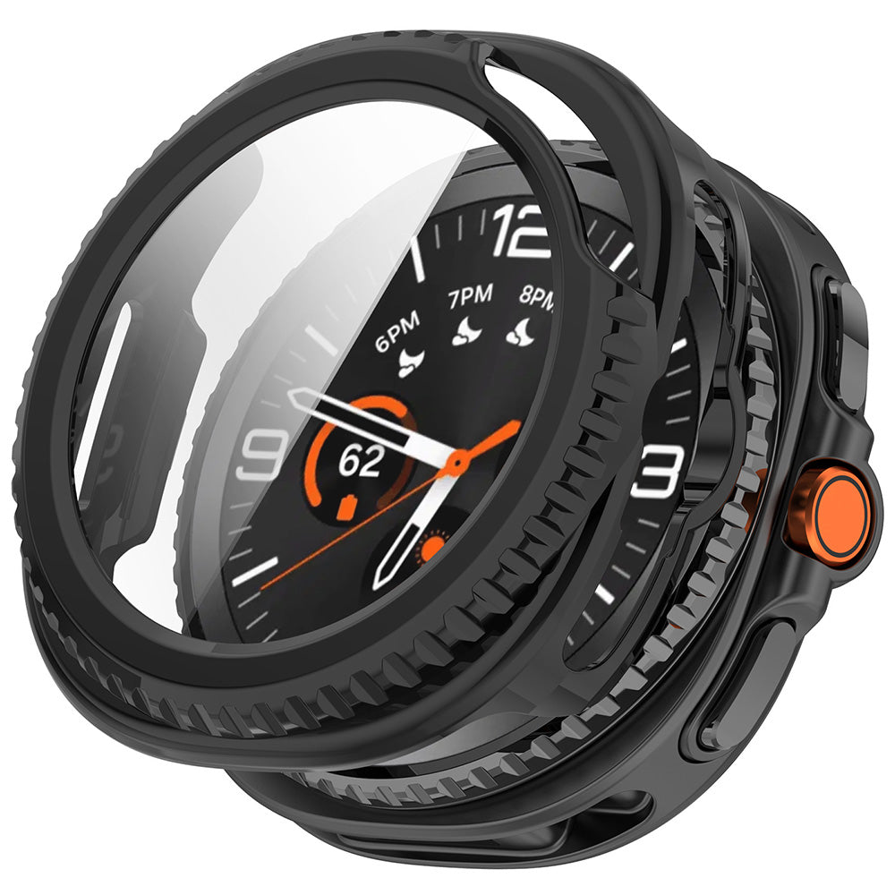 Coque Techsuit Defense360 Pro pour Samsung Galaxy Watch8 Classic, Noire
