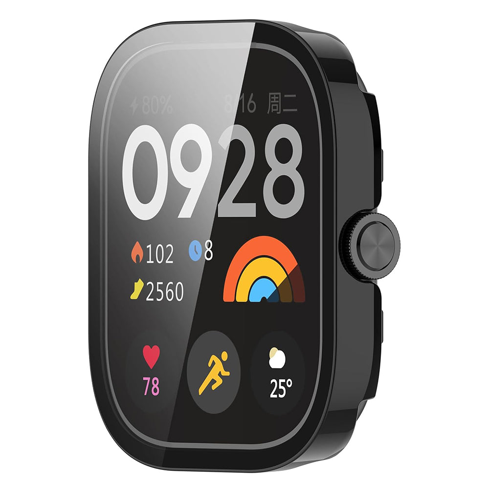 Coque Techsuit Defense360 Pro pour Xiaomi Redmi Watch 4, Noire
