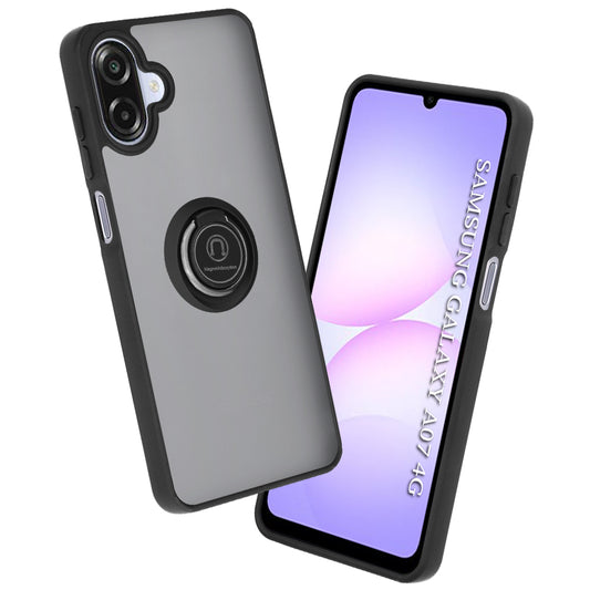 Coque pour Samsung Galaxy A07 4G A075, Techsuit, Glinth, Noire