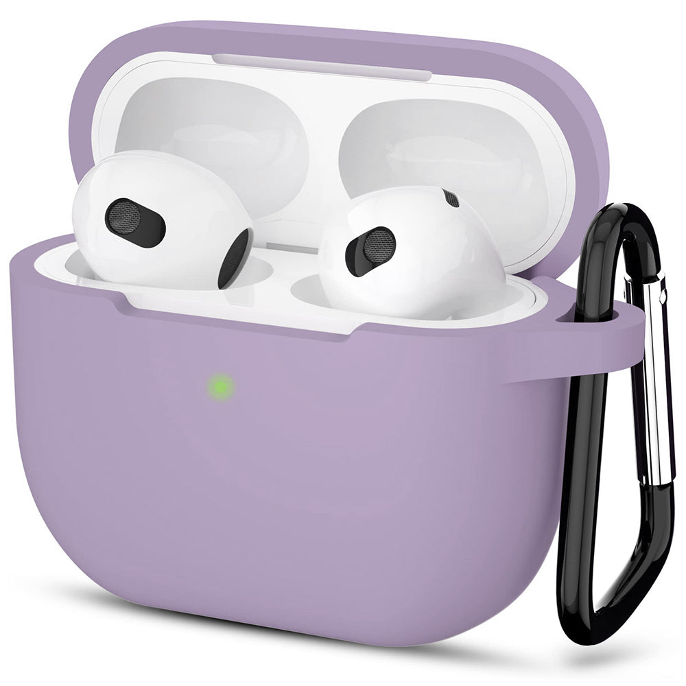 Coque Techsuit Silicone pour Apple AirPods 3, Violet
