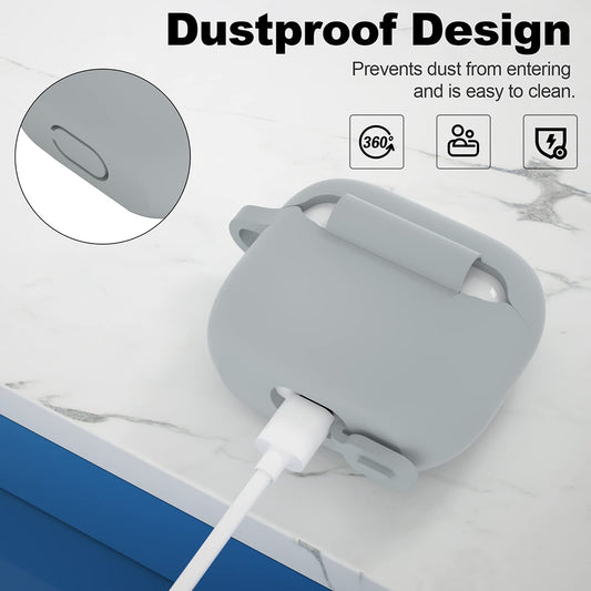 Coque Techsuit Silicone pour Apple AirPods 3, Violet