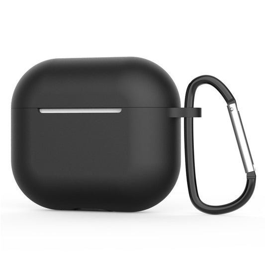 Coque Techsuit Silicone pour Apple AirPods 4, Noire