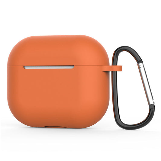 Coque Techsuit Silicone pour Apple AirPods 4, Orange