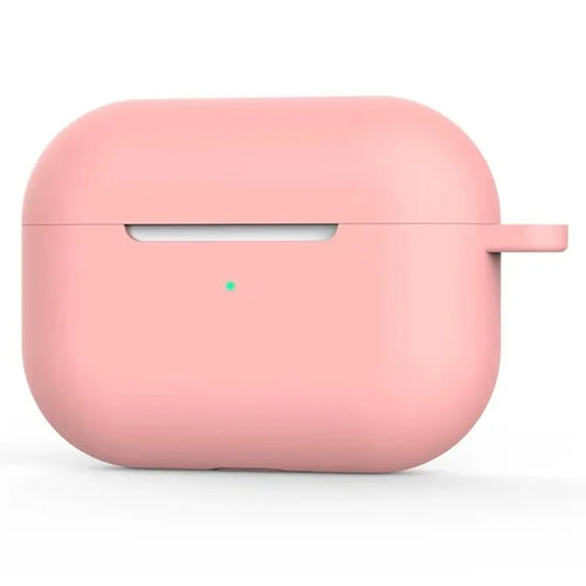 Coque Techsuit Silicone pour Apple AirPods 4, Rose Foncé