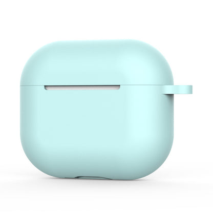 Coque Techsuit Silicone pour Apple AirPods 4, Turquoise Clair
