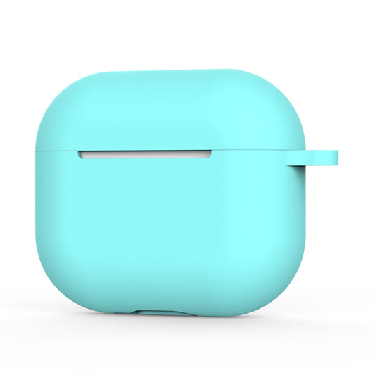 Coque Techsuit Silicone pour Apple AirPods 4, Turquoise Foncé