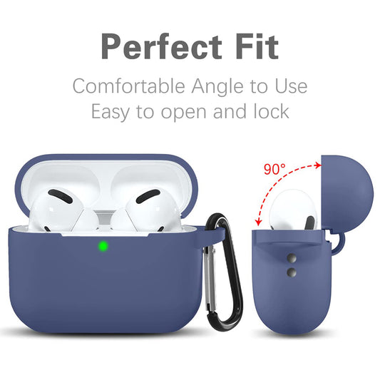 Coque Techsuit Silicone pour Apple AirPods Pro Series, Gris